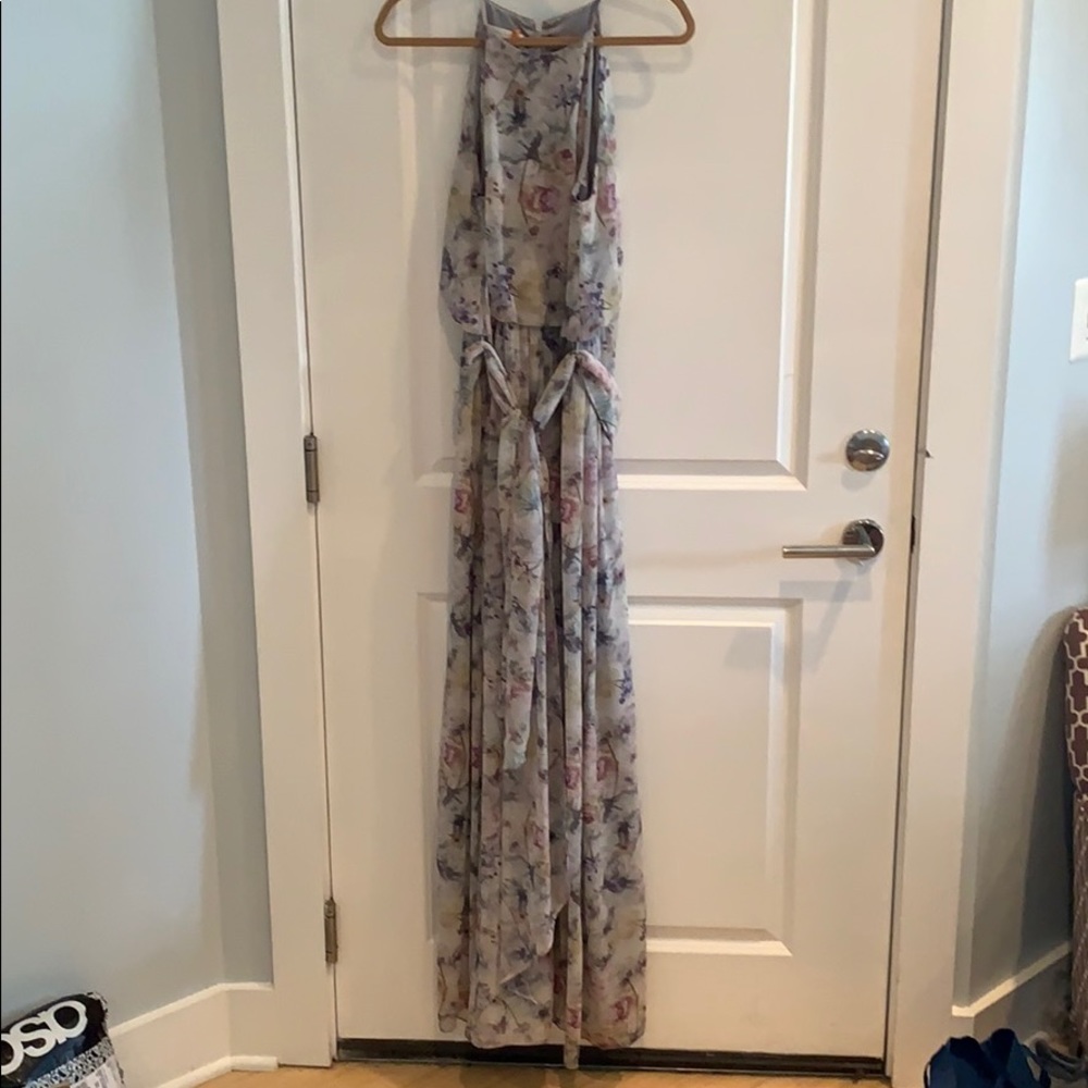 Formal long floral dress